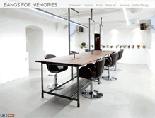 Tablet Screenshot of bangsformemories.se